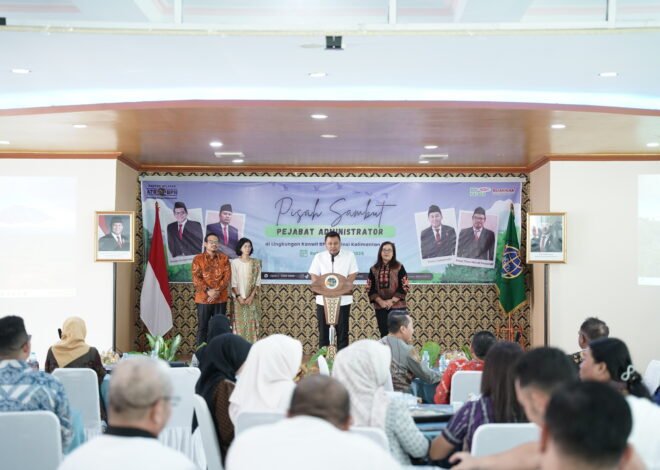 Pisah Sambut Pejabat Administrator Warnai Suasana Hangat di Kanwil BPN Kalbar