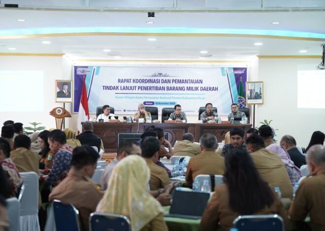 BPN Kalbar Hadiri Rakor Penertiban Aset Daerah Bersama KPK di Pontianak