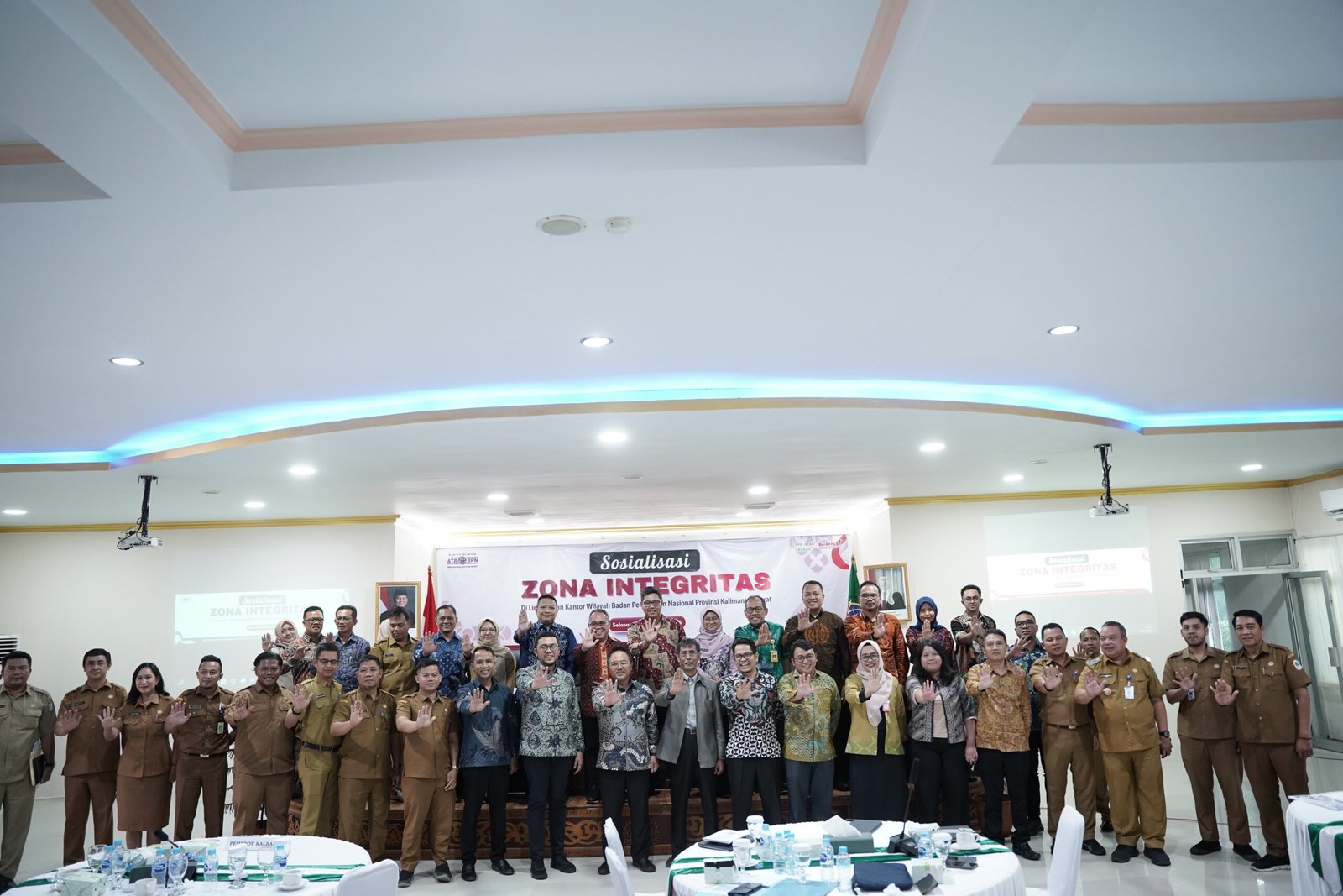 BPN Kalbar Gelar Sosialisasi Zona Integritas untuk Perkuat Reformasi Birokrasi