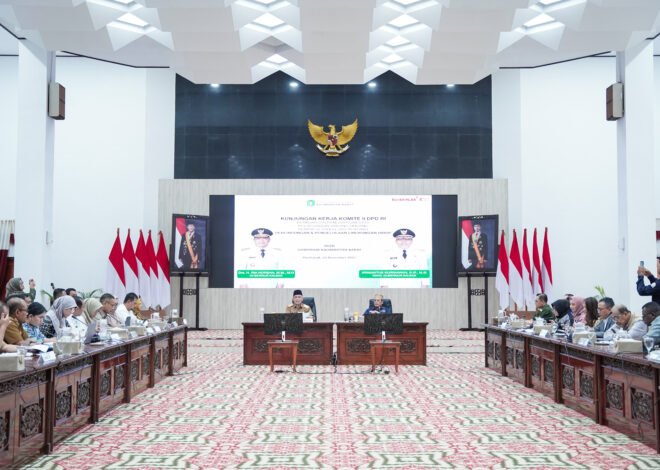 BPN Kalbar Hadiri Pembahasan Implementasi UU Lingkungan Hidup Bersama Komite II DPD RI