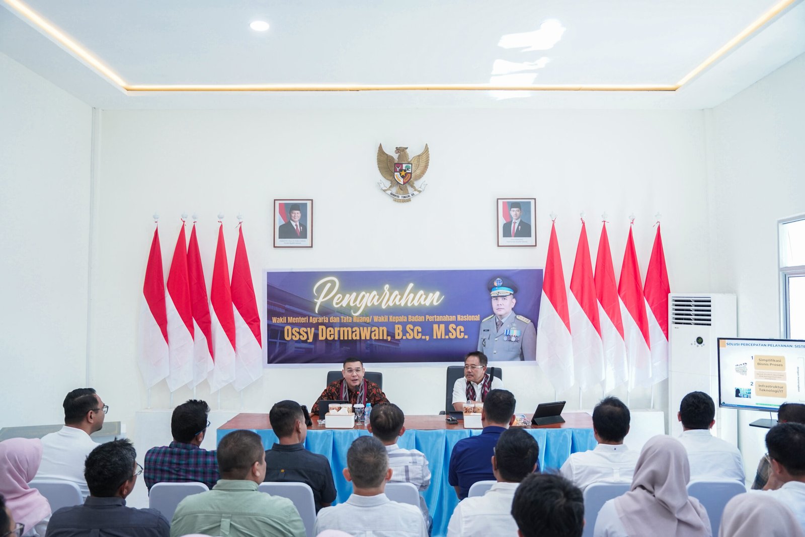 Wamen ATR/BPN Berikan Pengarahan kepada Jajaran Kanwil BPN Kalimantan Barat