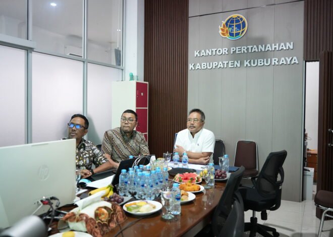 Kanwil BPN Kalimantan Barat Ikuti Rapat Evaluasi Kinerja 2025 dan Rencana Aksi Triwulan I 2026