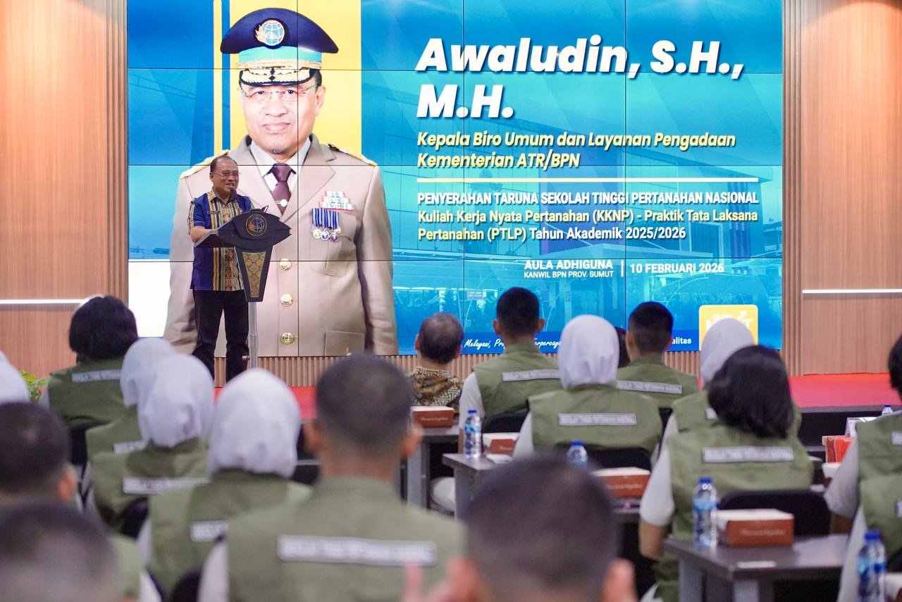 Jaga Dokumen Negara, Kementerian ATR/BPN Gandeng Taruna/i STPN dalam Percepatan Restorasi Arsip Pertanahan Pascabencana