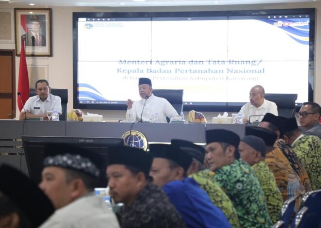 Menteri Nusron Ingin Tokoh Keagamaan Terlibat Aktif dalam Penyelesaian Sertipikasi Tanah Wakaf
