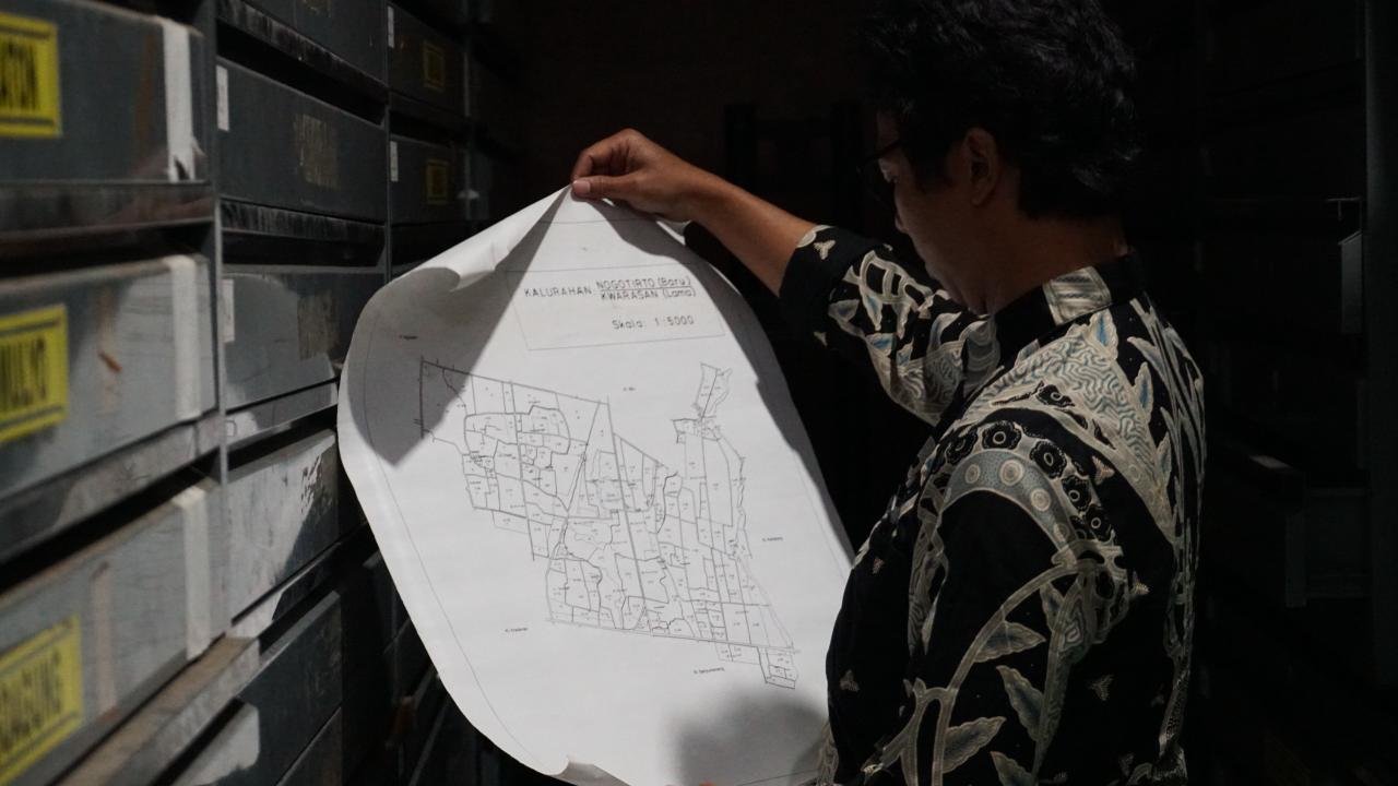 Pemutakhiran Data Digital, Sejumlah Kantor Pertanahan di DIY Lakukan Pendataan Surat Ukur, Gambar Ukur, dan Buku Tanah Lama