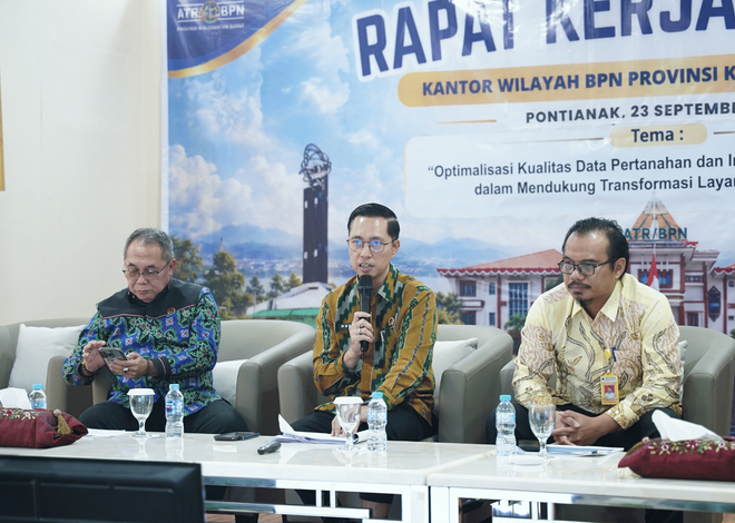 Kanwil BPN Kalbar Gelar Rakerda 2026, 14 Kepala Kantor Pertanahan Paparkan Capaian Kinerja