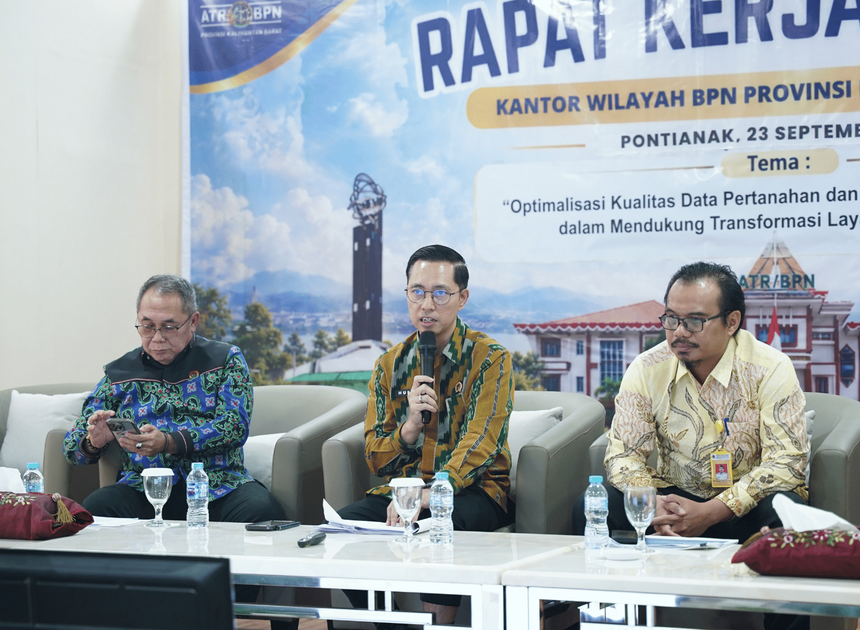 Kanwil BPN Kalbar Gelar Rakerda 2026, 14 Kepala Kantor Pertanahan Paparkan Capaian Kinerja