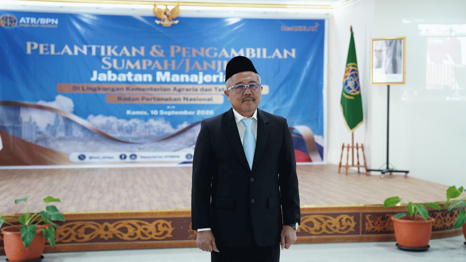 Kanwil BPN Kalbar Ikuti Pelantikan dan Pengambilan Sumpah/Janji Jabatan Manajerial