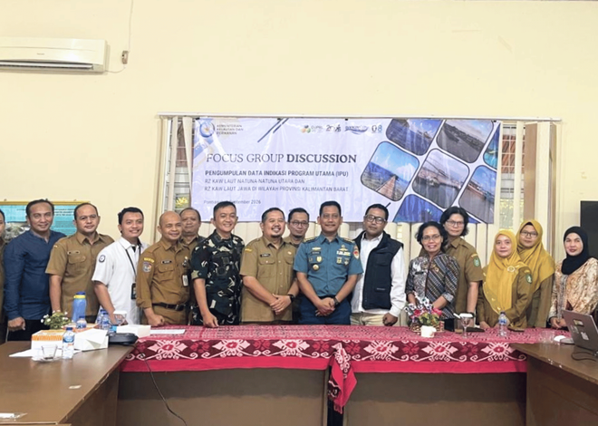 Kanwil BPN Kalbar Hadiri Forum Group Discussion (FGD) Pengumpulan Data Indikasi Program Utama (IPU) RZ KAW Laut Natuna-Natuna Utara dan RZ KAW Laut Jawa di wilayah Provinsi Kalimantan Barat